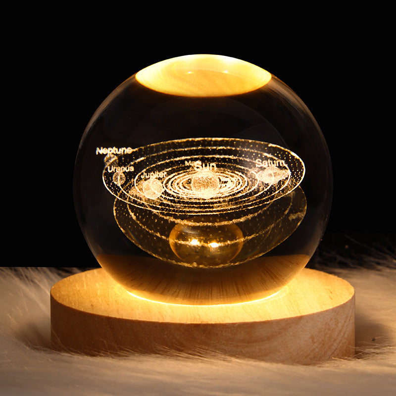 Sky And Moon Crystal Ball