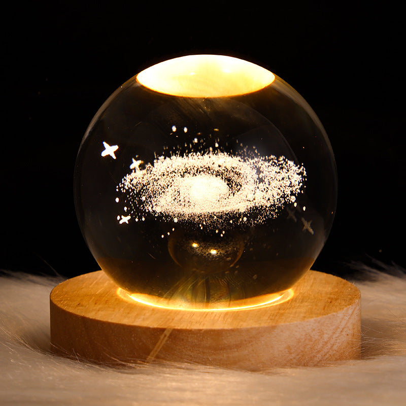 Sky And Moon Crystal Ball
