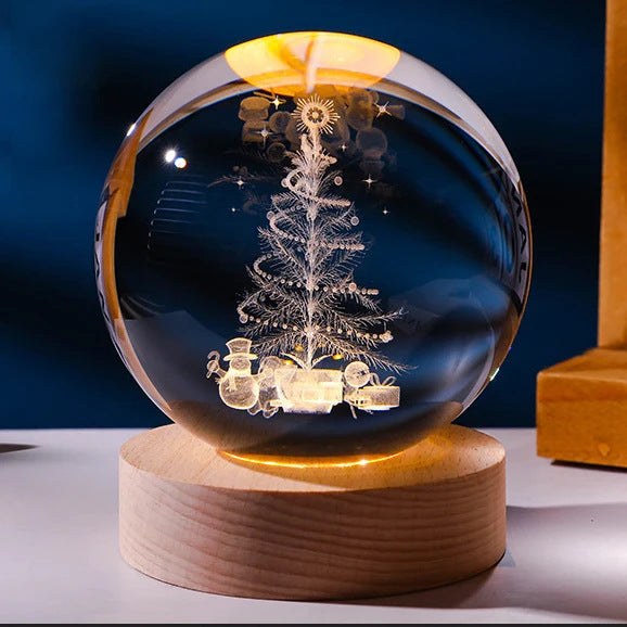 Sky And Moon Crystal Ball