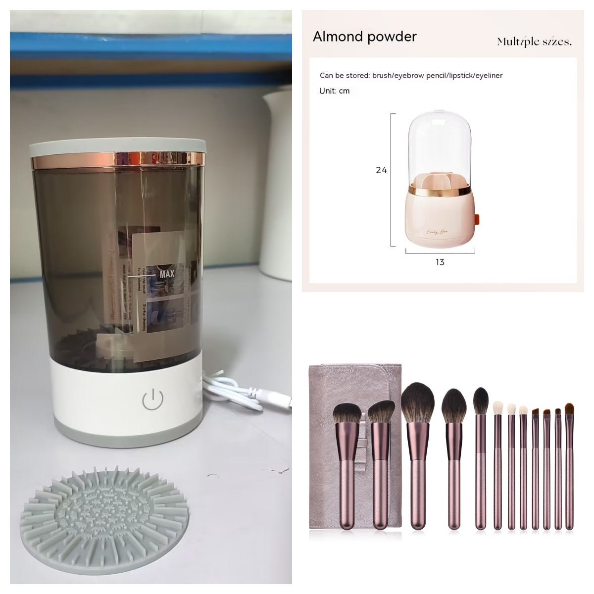 Eye Shadow Brush Cleaning