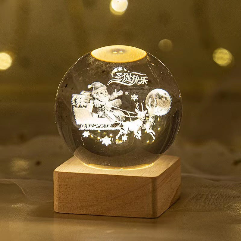 Sky And Moon Crystal Ball