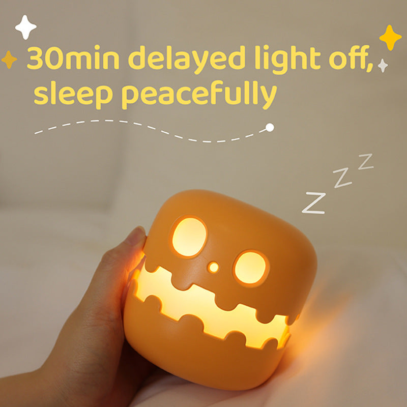Pumpkin Lamp Bedside