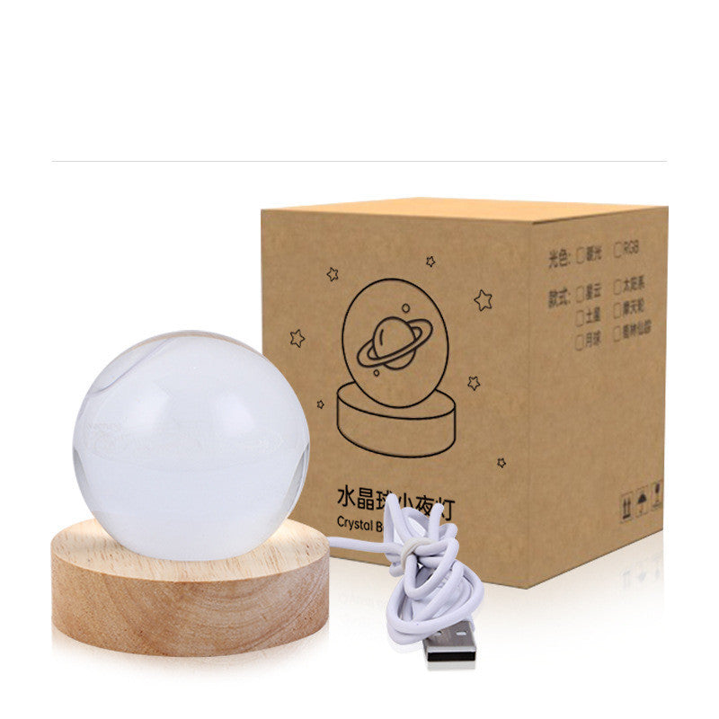 Sky And Moon Crystal Ball