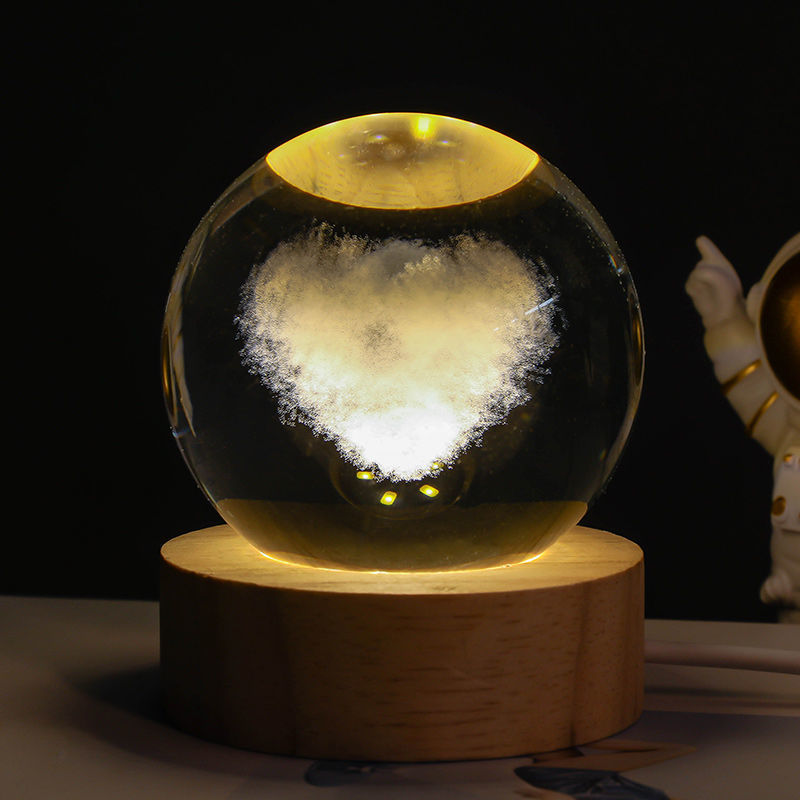 Sky And Moon Crystal Ball