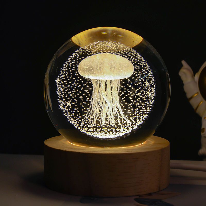 Sky And Moon Crystal Ball