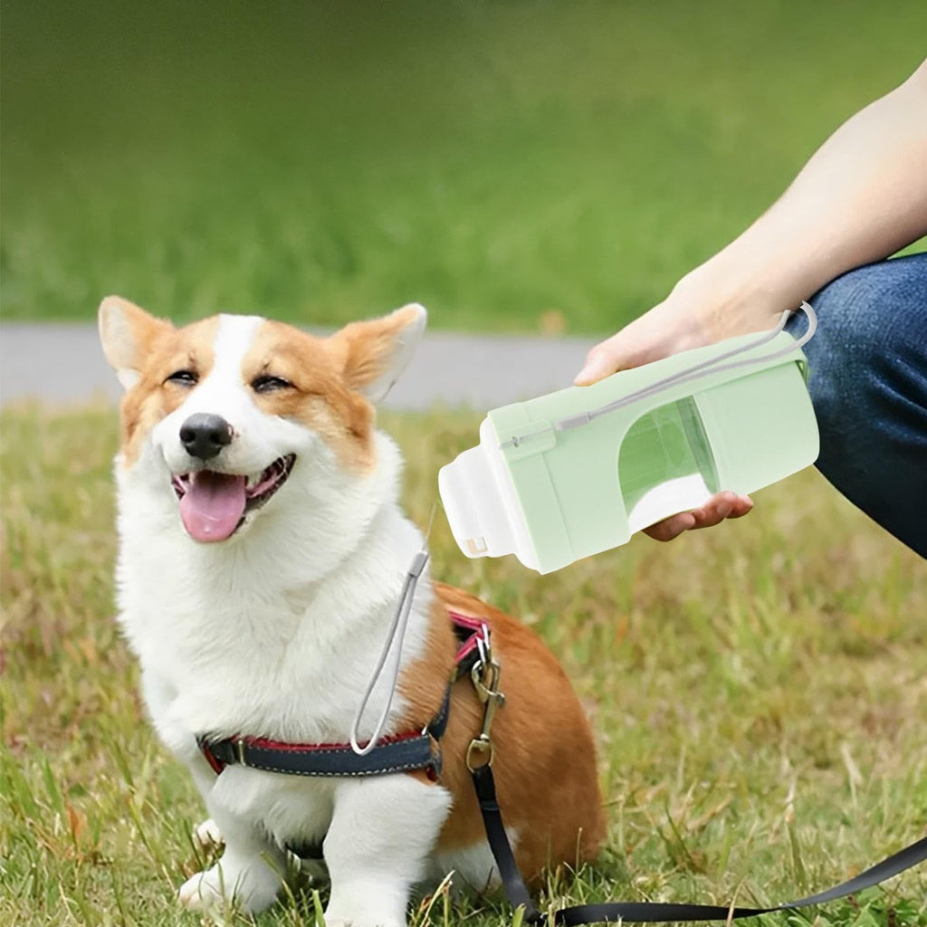 2 In 1 Travel Dog Water Bottle