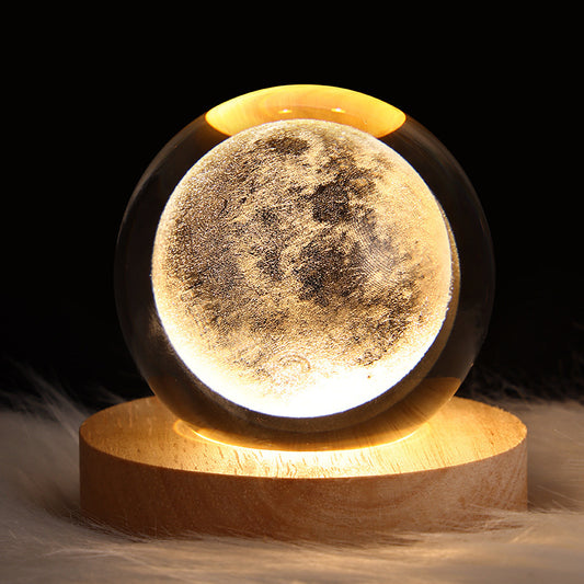 Sky And Moon Crystal Ball