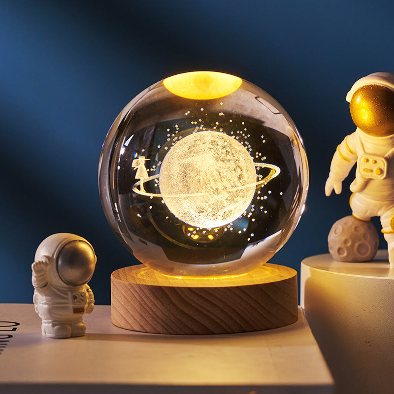 Sky And Moon Crystal Ball