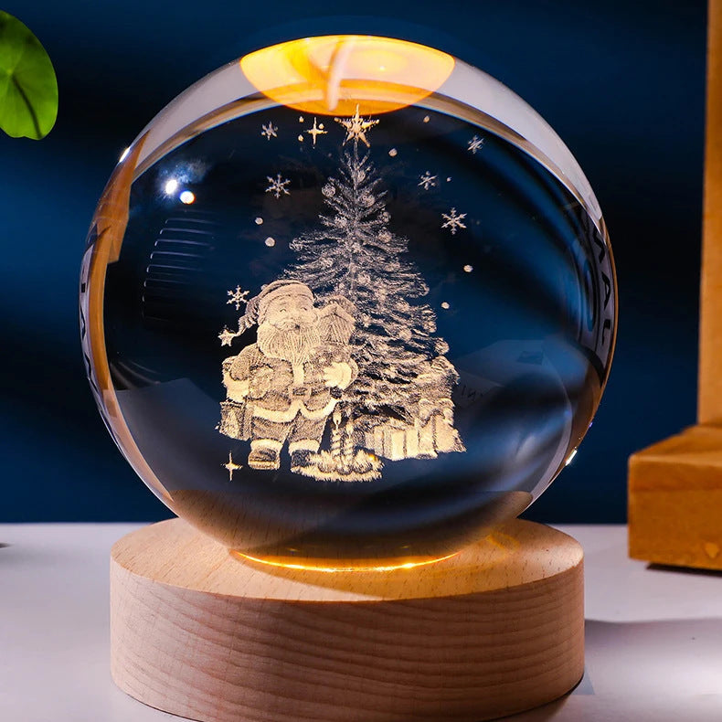 Sky And Moon Crystal Ball